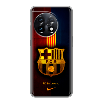 Силиконовый чехол на OnePlus 11 с принтом Барселона Barcelona