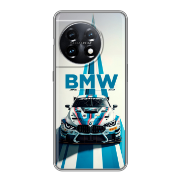 Силиконовый чехол на OnePlus 11 с принтом БМВ BMW