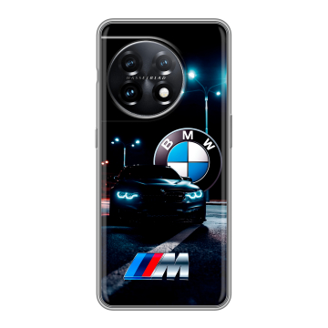 Силиконовый чехол на OnePlus 11 с принтом БМВ BMW