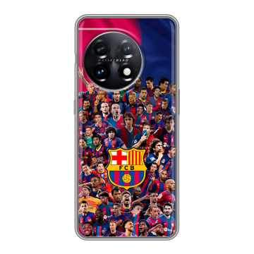 Силиконовый чехол на OnePlus 11 с принтом Барселона Barcelona