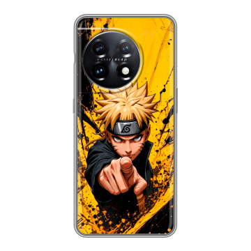 Силиконовый чехол на OnePlus 11 с принтом Naruto Наруто Силиконовый чехол на OnePlus 11 с принтом Naruto Наруто