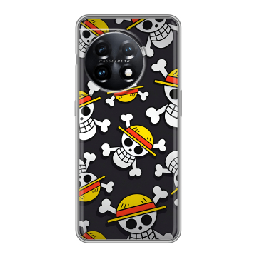 Силиконовый чехол на OnePlus 11 с принтом One Piece Ван Пис