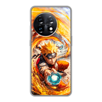 Силиконовый чехол на OnePlus 11 с принтом Аниме Наруто Naruto