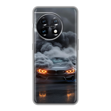 Силиконовый чехол на OnePlus 11 с принтом BMW БМВ