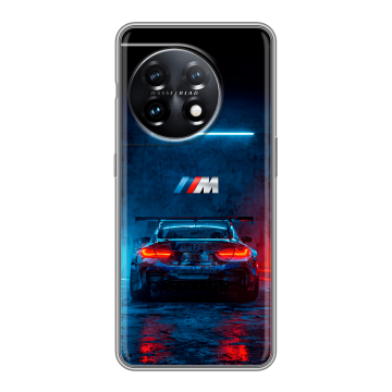 Силиконовый чехол на OnePlus 11 с принтом BMW БМВ