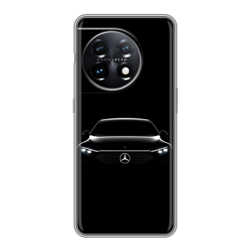 Силиконовый чехол на OnePlus 11 с принтом Mercedes Мерседес Силиконовый чехол на OnePlus 11 с принтом Mercedes Мерседес