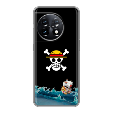 Силиконовый чехол на OnePlus 11 с принтом One Piece Ван Пис