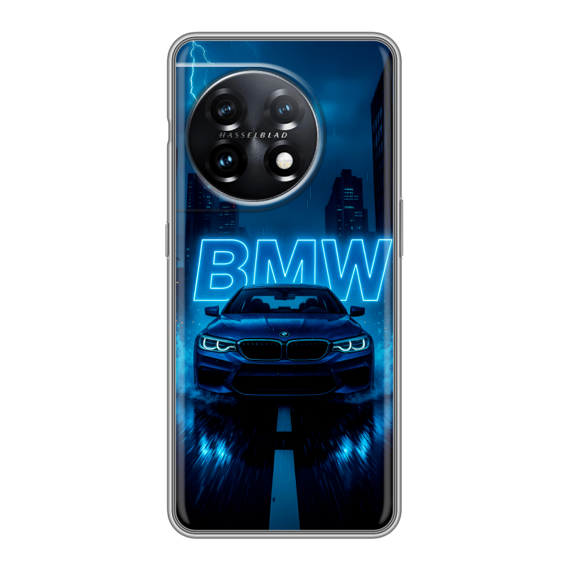 Силиконовый чехол на OnePlus 11 с принтом BMW БМВ Силиконовый чехол на OnePlus 11 с принтом BMW БМВ