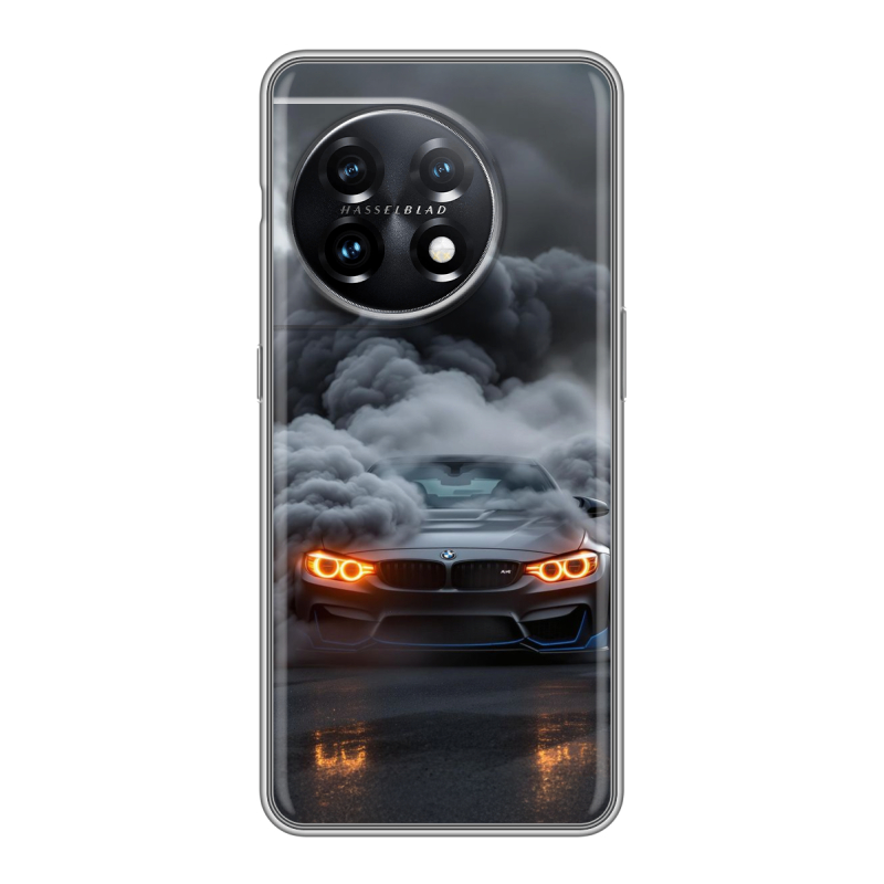 Силиконовый чехол на OnePlus 11 с принтом BMW БМВ Силиконовый чехол на OnePlus 11 с принтом BMW БМВ