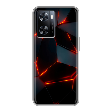 Силиконовый чехол на OnePlus Nord N20 SE с принтом Яркие абстракции