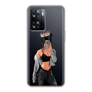 Силиконовый чехол на OnePlus Nord N20 SE с принтом Женские принты