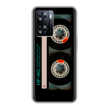 Силиконовый чехол на OnePlus Nord N20 SE с принтом Кассета Силиконовый чехол на OnePlus Nord N20 SE с принтом Кассета