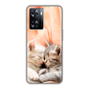 Силиконовый чехол на OnePlus Nord N20 SE с принтом Котята Силиконовый чехол на OnePlus Nord N20 SE с принтом Котята