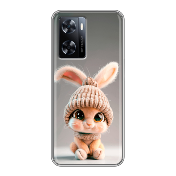Силиконовый чехол на OnePlus Nord N20 SE с принтом Кролик Силиконовый чехол на OnePlus Nord N20 SE с принтом Кролик