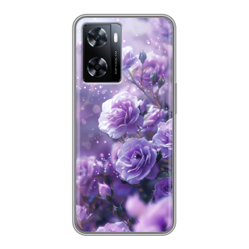 Силиконовый чехол на OnePlus Nord N20 SE с принтом Розы цветы Силиконовый чехол на OnePlus Nord N20 SE с принтом Розы цветы