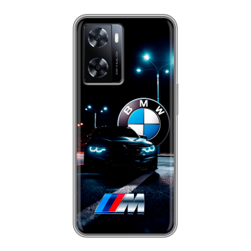 Силиконовый чехол на OnePlus Nord N20 SE с принтом БМВ BMW Силиконовый чехол на OnePlus Nord N20 SE с принтом БМВ BMW