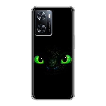 Силиконовый чехол на OnePlus Nord N20 SE с принтом Как приручить дракона