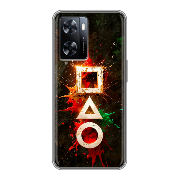 Силиконовый чехол на OnePlus Nord N20 SE с принтом Squid Game Игра кальмара