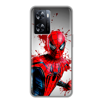 Силиконовый чехол на OnePlus Nord N20 SE с принтом Spiderman Человек паук