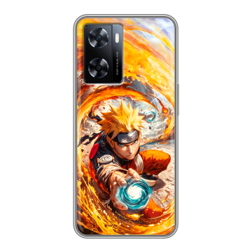 Силиконовый чехол на OnePlus Nord N20 SE с принтом Аниме Наруто Naruto