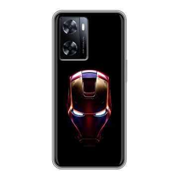 Силиконовый чехол на OnePlus Nord N20 SE с принтом IronMan Железный человек