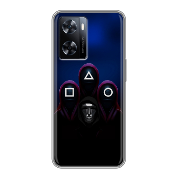 Силиконовый чехол на OnePlus Nord N20 SE с принтом Игра Кальмара