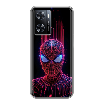 Силиконовый чехол на OnePlus Nord N20 SE с принтом Spiderman Человек паук