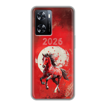 Силиконовый чехол на OnePlus Nord N20 SE с принтом Новый год