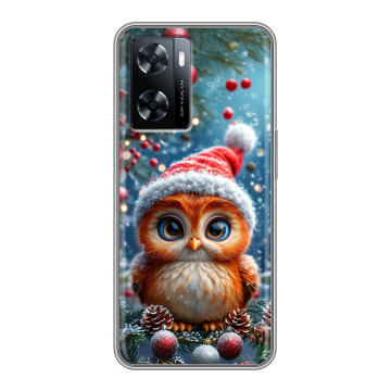 Силиконовый чехол на OnePlus Nord N20 SE с принтом Новый год Силиконовый чехол на OnePlus Nord N20 SE с принтом Новый год