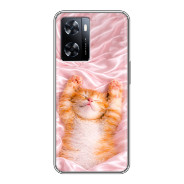 Силиконовый чехол на OnePlus Nord N20 SE с принтом женский