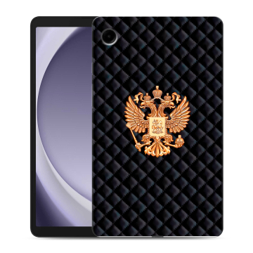 Силиконовый чехол на Samsung Galaxy Tab A9 с принтом Герб России принт Силиконовый чехол на Samsung Galaxy Tab A9 с принтом Герб России принт