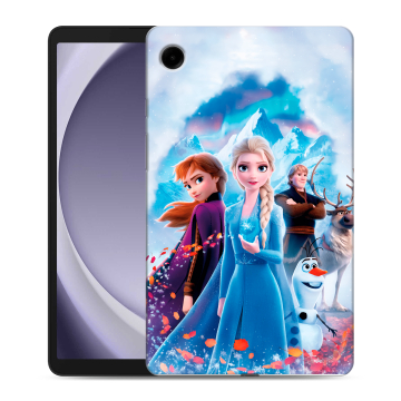 Силиконовый чехол на Samsung Galaxy Tab A9 с принтом Холодное сердце Frozen Силиконовый чехол на Samsung Galaxy Tab A9 с принтом Холодное сердце Frozen