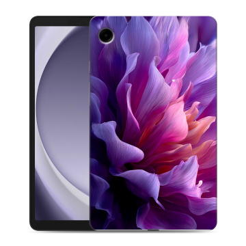 Силиконовый чехол на Samsung Galaxy Tab A9 с принтом женский цветы Силиконовый чехол на Samsung Galaxy Tab A9 с принтом женский цветы