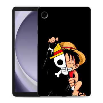 Силиконовый чехол на Samsung Galaxy Tab A9 с принтом One Piece Ван Пис