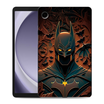 Силиконовый чехол на Samsung Galaxy Tab A9 с принтом Batman Бэтмен