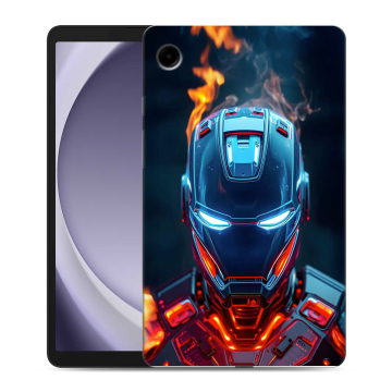 Силиконовый чехол на Samsung Galaxy Tab A9 с принтом IronMan Железный человек