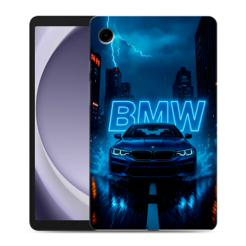 Силиконовый чехол на Samsung Galaxy Tab A9 с принтом BMW БМВ Силиконовый чехол на Samsung Galaxy Tab A9 с принтом BMW БМВ
