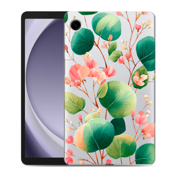 Силиконовый чехол на Samsung Galaxy Tab A9 с принтом женский