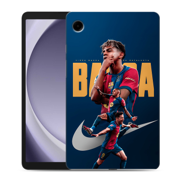 Силиконовый чехол на Samsung Galaxy Tab A9 с принтом Барселона Barca Yamal Силиконовый чехол на Samsung Galaxy Tab A9 с принтом Барселона Barca Yamal