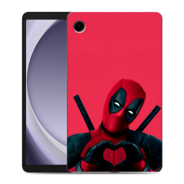 Силиконовый чехол на Samsung Galaxy Tab A9 с принтом Дедпул Deadpool