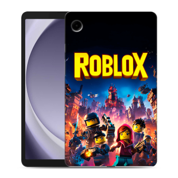 Силиконовый чехол на Samsung Galaxy Tab A9 с принтом Roblox Роблокс