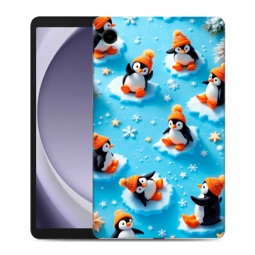 Силиконовый чехол на Samsung Galaxy Tab A9 с принтом Новый год