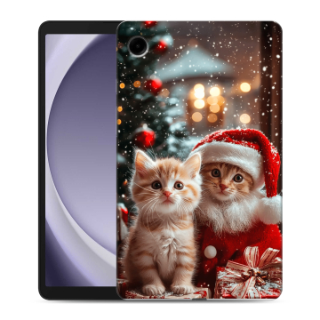 Силиконовый чехол на Samsung Galaxy Tab A9 с принтом Новый год