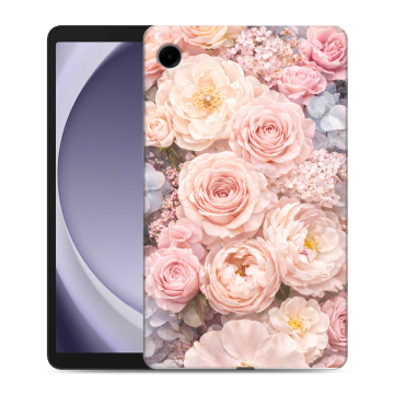 Силиконовый чехол на Samsung Galaxy Tab A9 с принтом женский
