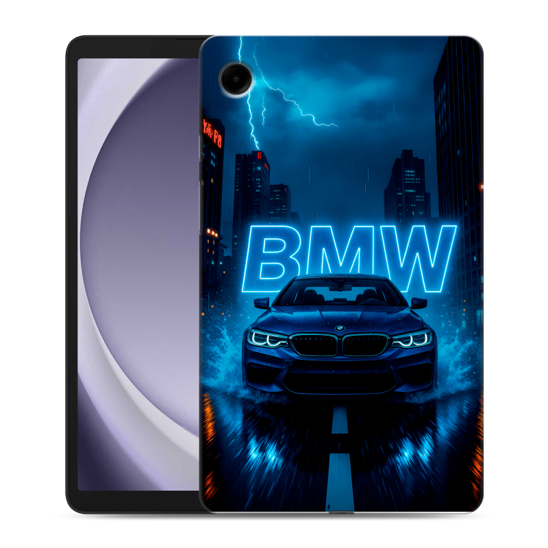Силиконовый чехол на Samsung Galaxy Tab A9 с принтом BMW БМВ Силиконовый чехол на Samsung Galaxy Tab A9 с принтом BMW БМВ