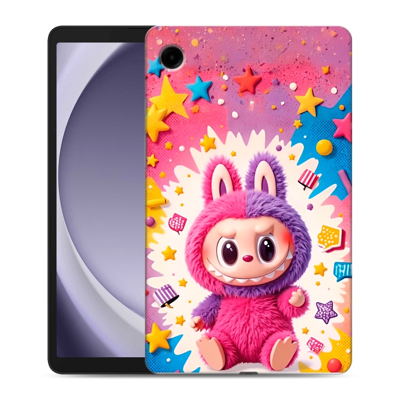 Силиконовый чехол на Samsung Galaxy Tab A9 с принтом Labubu Лабубу Силиконовый чехол на Samsung Galaxy Tab A9 с принтом Labubu Лабубу