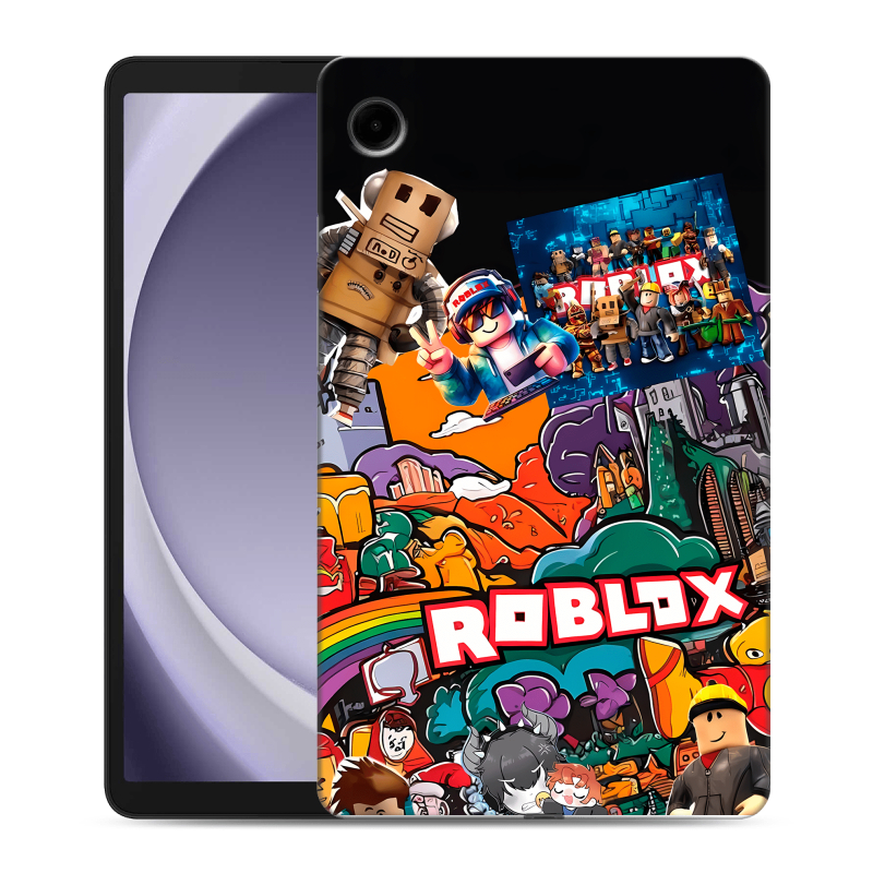 Силиконовый чехол на Samsung Galaxy Tab A9 с принтом Roblox Роблокс Силиконовый чехол на Samsung Galaxy Tab A9 с принтом Roblox Роблокс
