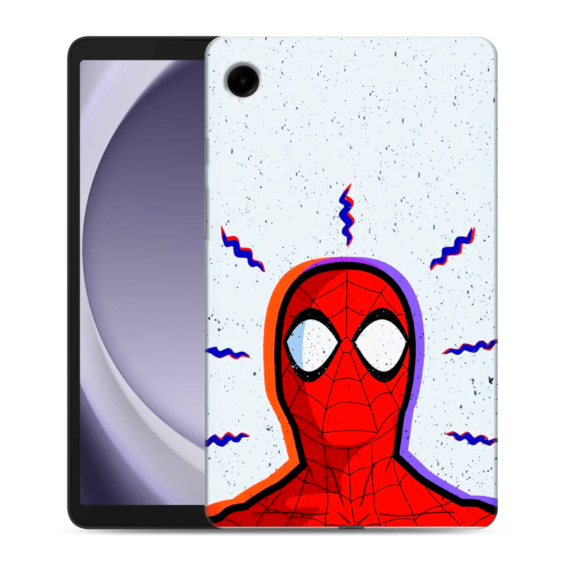 Силиконовый чехол на Samsung Galaxy Tab A9 с принтом Spiderman Человек паук Силиконовый чехол на Samsung Galaxy Tab A9 с принтом Spiderman Человек паук