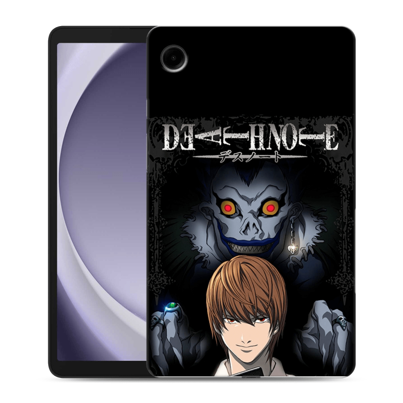 Силиконовый чехол на Samsung Galaxy Tab A9 с принтом Death note Тетрадь смерти Силиконовый чехол на Samsung Galaxy Tab A9 с принтом Death note Тетрадь смерти