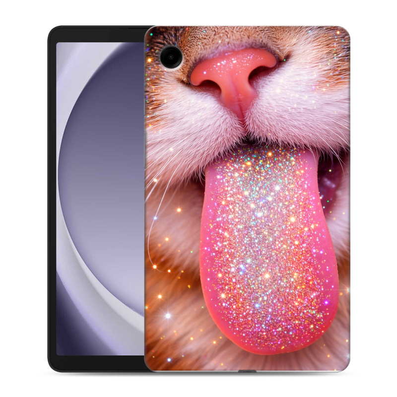 Силиконовый чехол на Samsung Galaxy Tab A9 с принтом для девочек Силиконовый чехол на Samsung Galaxy Tab A9 с принтом для девочек